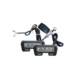 GL-812B RGB LED Car Wireless And Change Color Emergency Warning Strobe Grill Light Bar